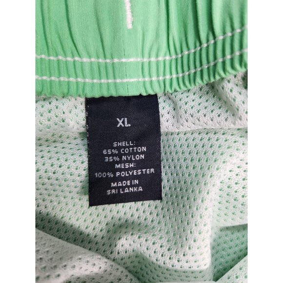 Roundtree & Yorke Mens  Size XL Lime Green  Trunks Lined Swim Shorts NWT --24 - Picture 6 of 8